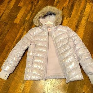 Girls Childrens Place Puffer Jacket 10/12